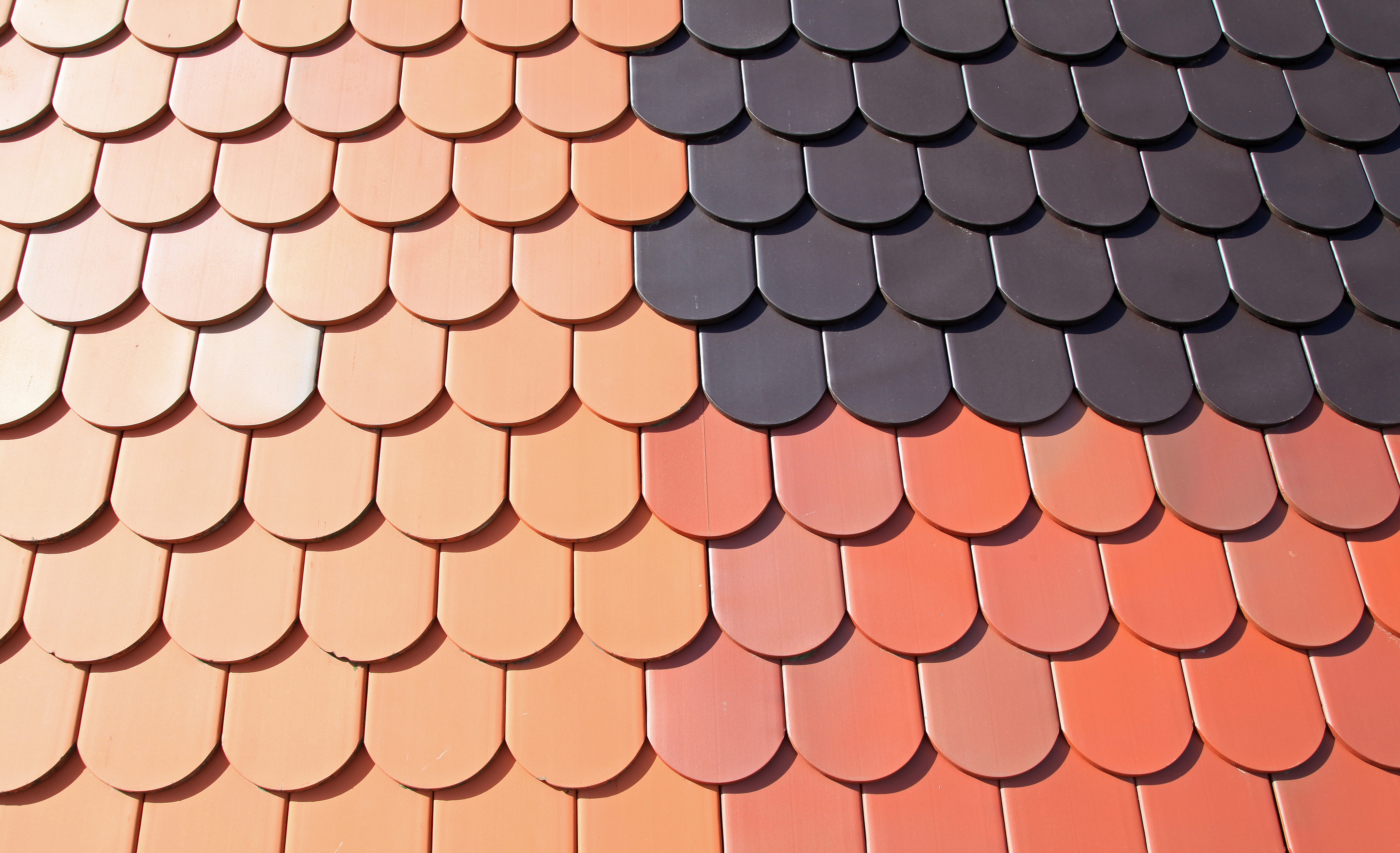 Tile, roofing tiles, intense colours, brick, covered, structure, roof ... Tile, roofing tiles, intense colours, brick, covered, structure, roof ...