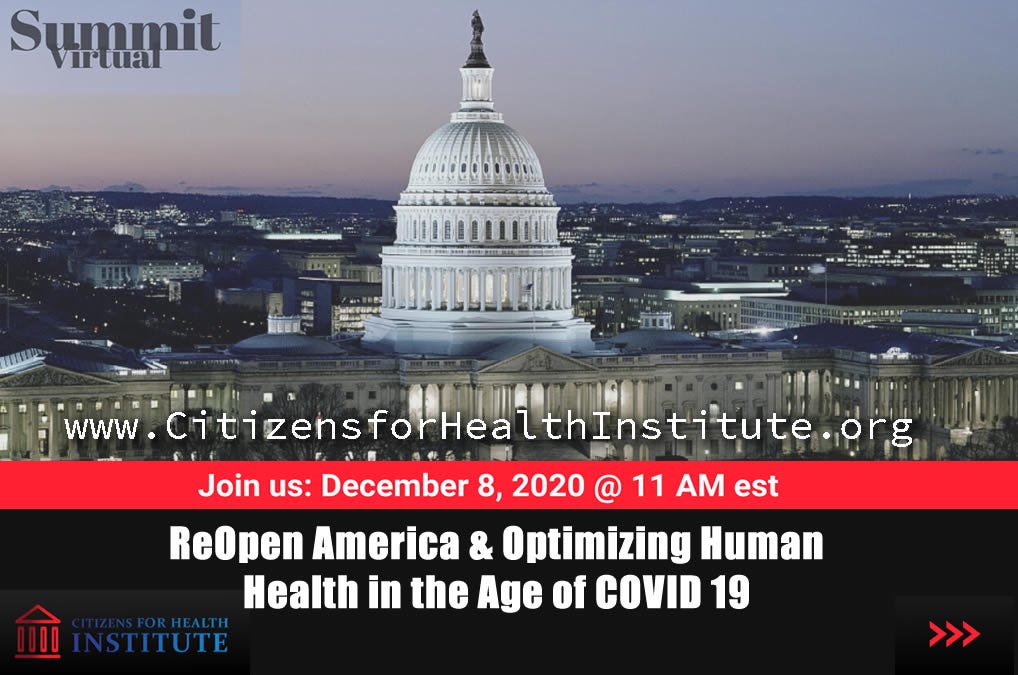 Announcing the Citizens for Health Institute ... Announcing the Citizens for Health Institute ...