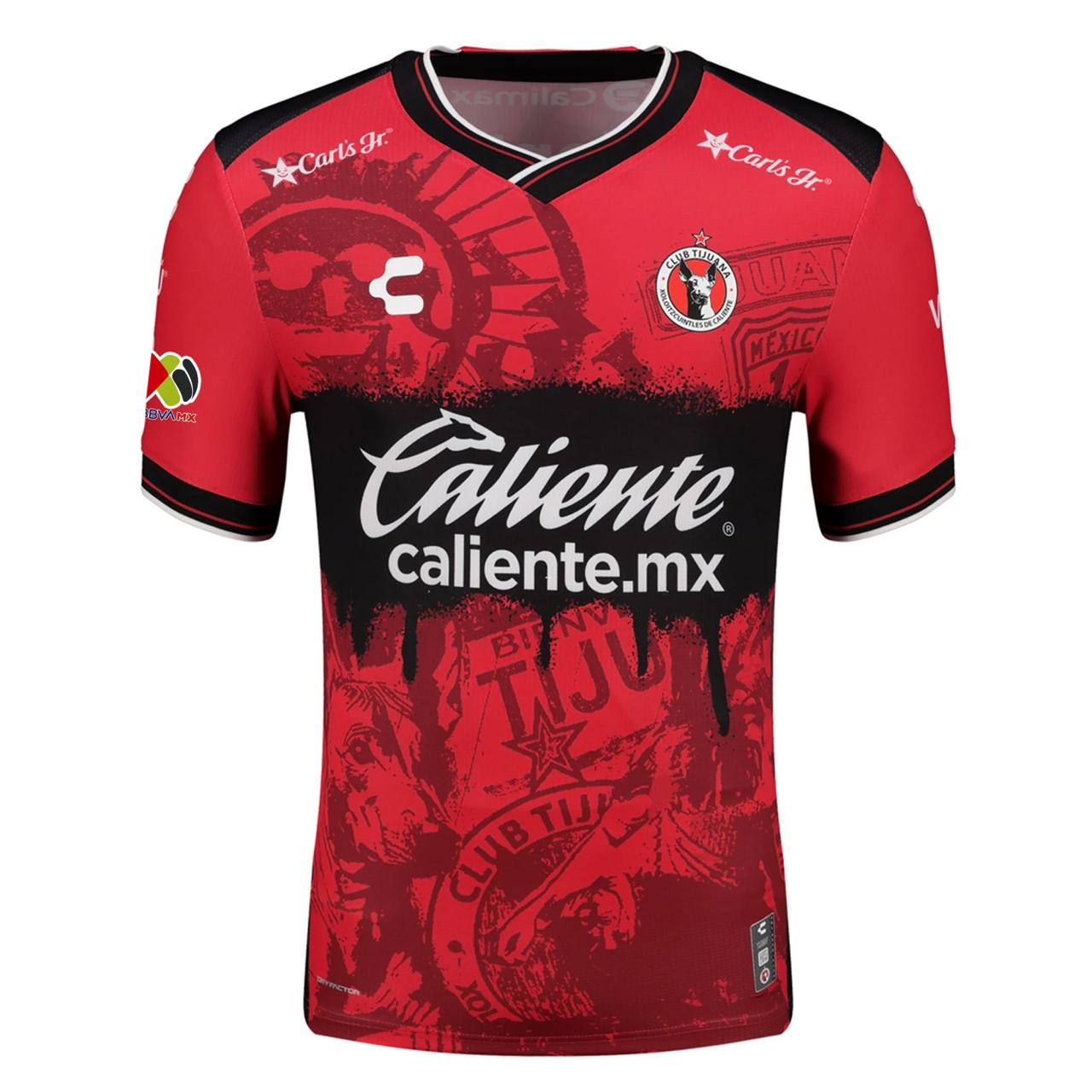 Charly Jackson Porozo Men's Club Tijuana Xolos Home Jersey 25/26 w/ BB ...