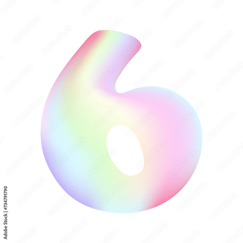 Racing Race Number 6 Six Die Cut Vinyl Decal Sticker for Go Kart Car ...